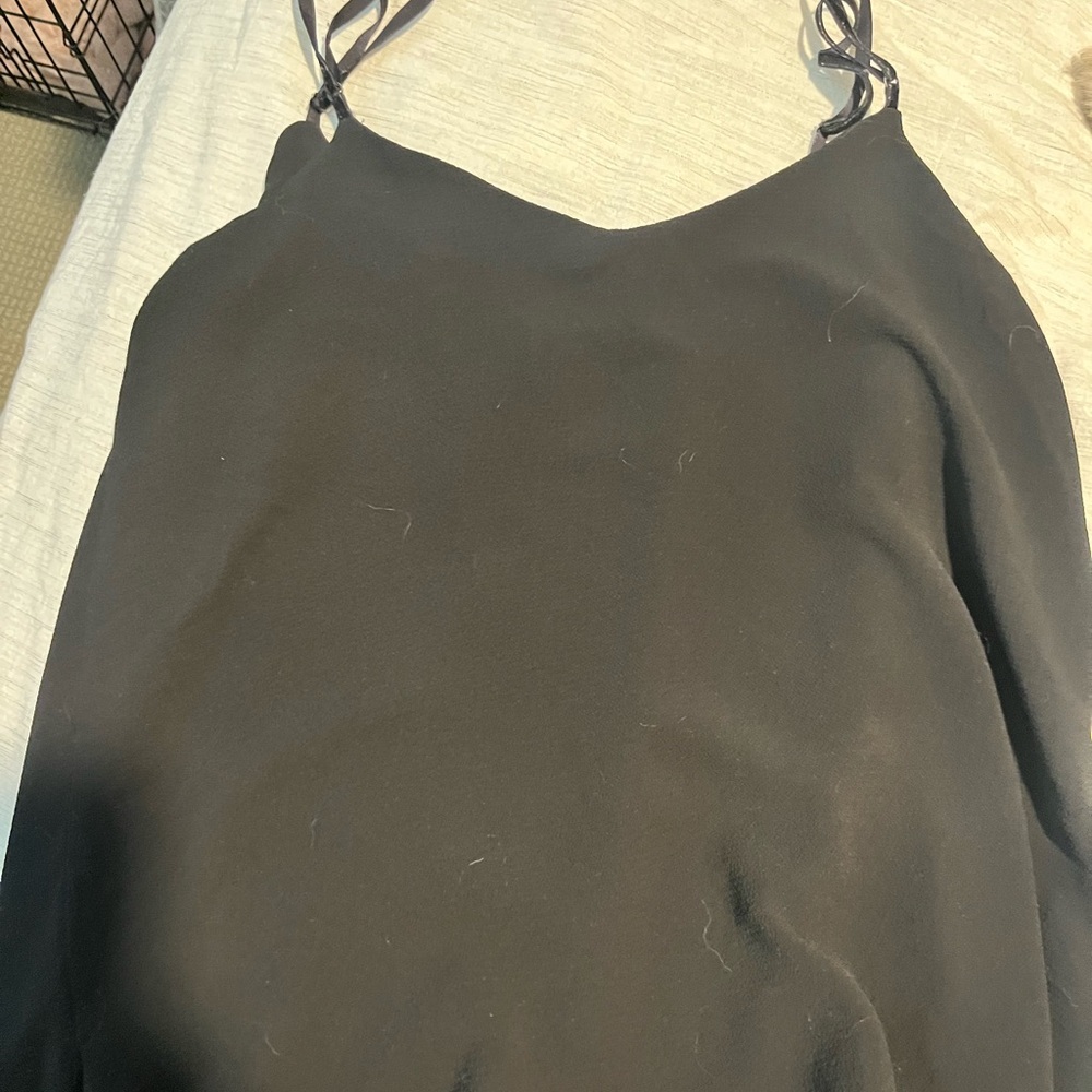 Bb Dakota Black Spaghetti Strap Button-Front Cami… - image 3